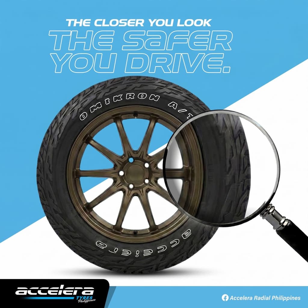 Accelera "The closer you look, the safer you drive" social post
